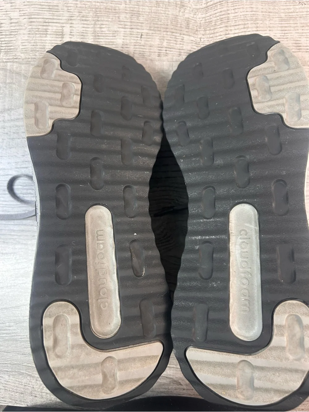 Adidas Runfalcon 3.0 Cloudfoam Gray Black Running Shoes Men’s Athletic Size 9 - Picture 10 of 11